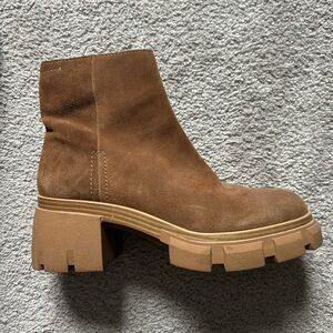 Steve Madden Halt Chestnut Suede Boot